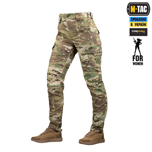 Штани M-Tac Aggressor Lady MC 30/30 Зелені (Multicam) 218027 фото