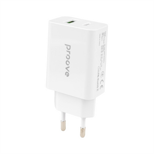 Зарядний пристрій Proove Rapid 20W 1USB+1USB-C Білий (White) 100042 фото