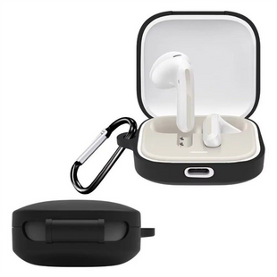 Чохол для навушників Xiaomi Redmi Buds 6 Active BeCover Silicon Чорний (Black) 168553 фото