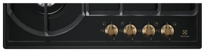 Варильна поверхня Electrolux EGH6343ROR Чорна (Black) 201034 фото