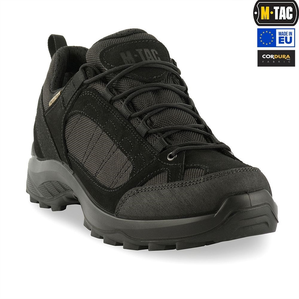 Кросівки тактичні демісезонні M-Tac Чорні (Black) (45) 229389 фото