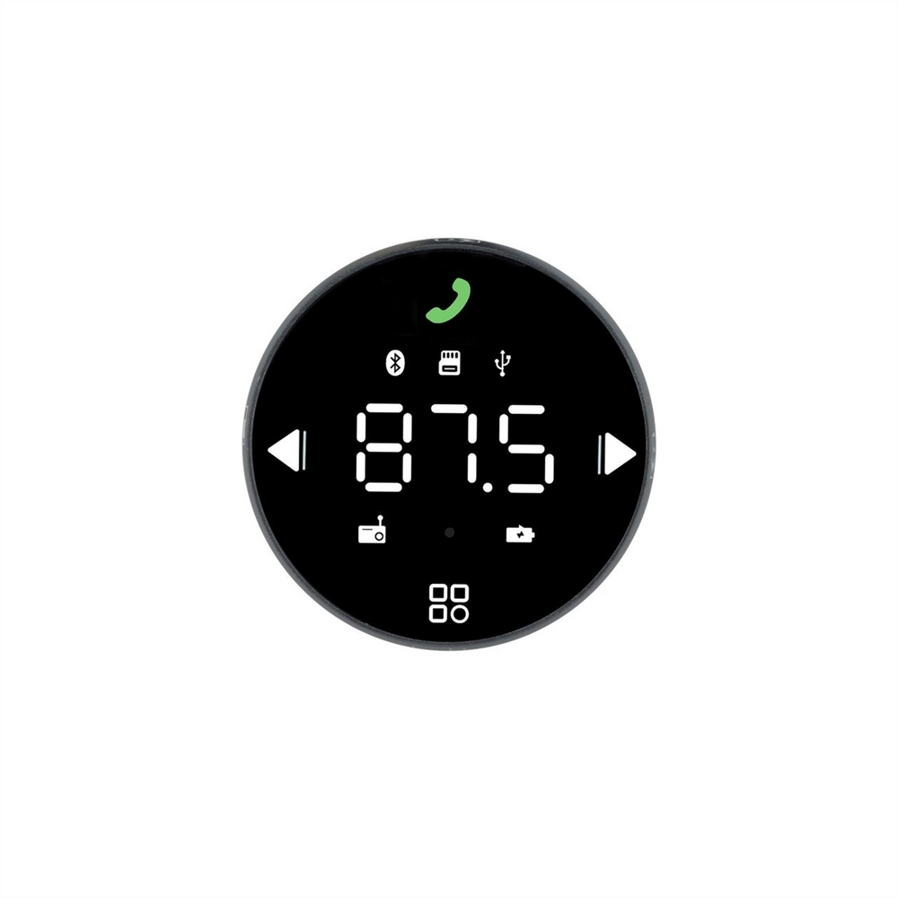 Fm-модулятор Proove Sound Sync 30W USB+Type-C Bluetooth Сірий (Grey) 124121 фото