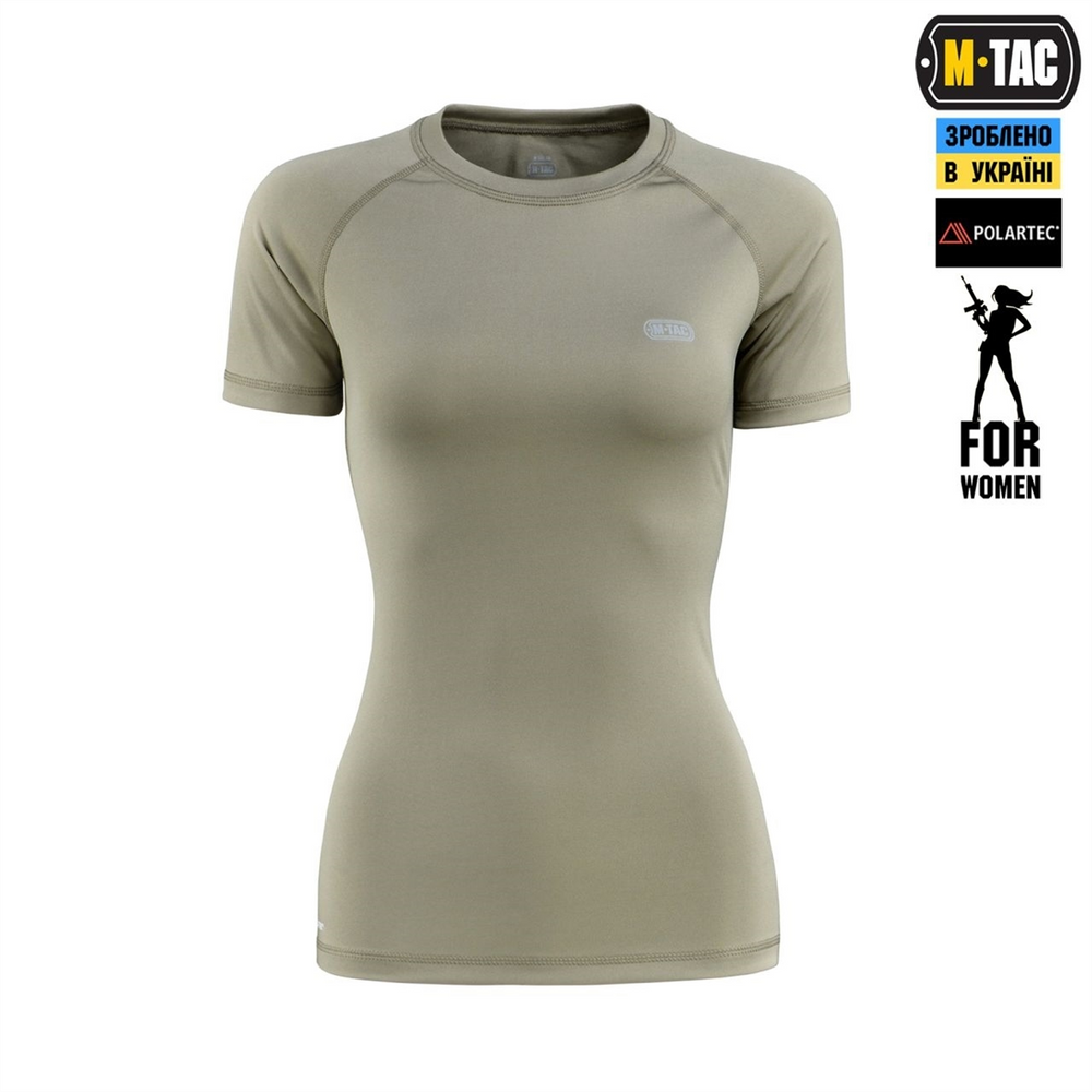 Футболка M-Tac Ultra Light Polartec Lady Бежева (Tan) (M) 235089 фото