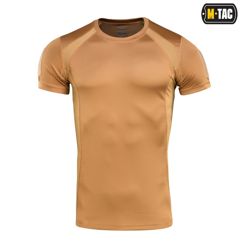 Футболка M-Tac потовідвідна Athletic Tactical Gen.2 L Коричнева (Coyote Brown) 221082 фото