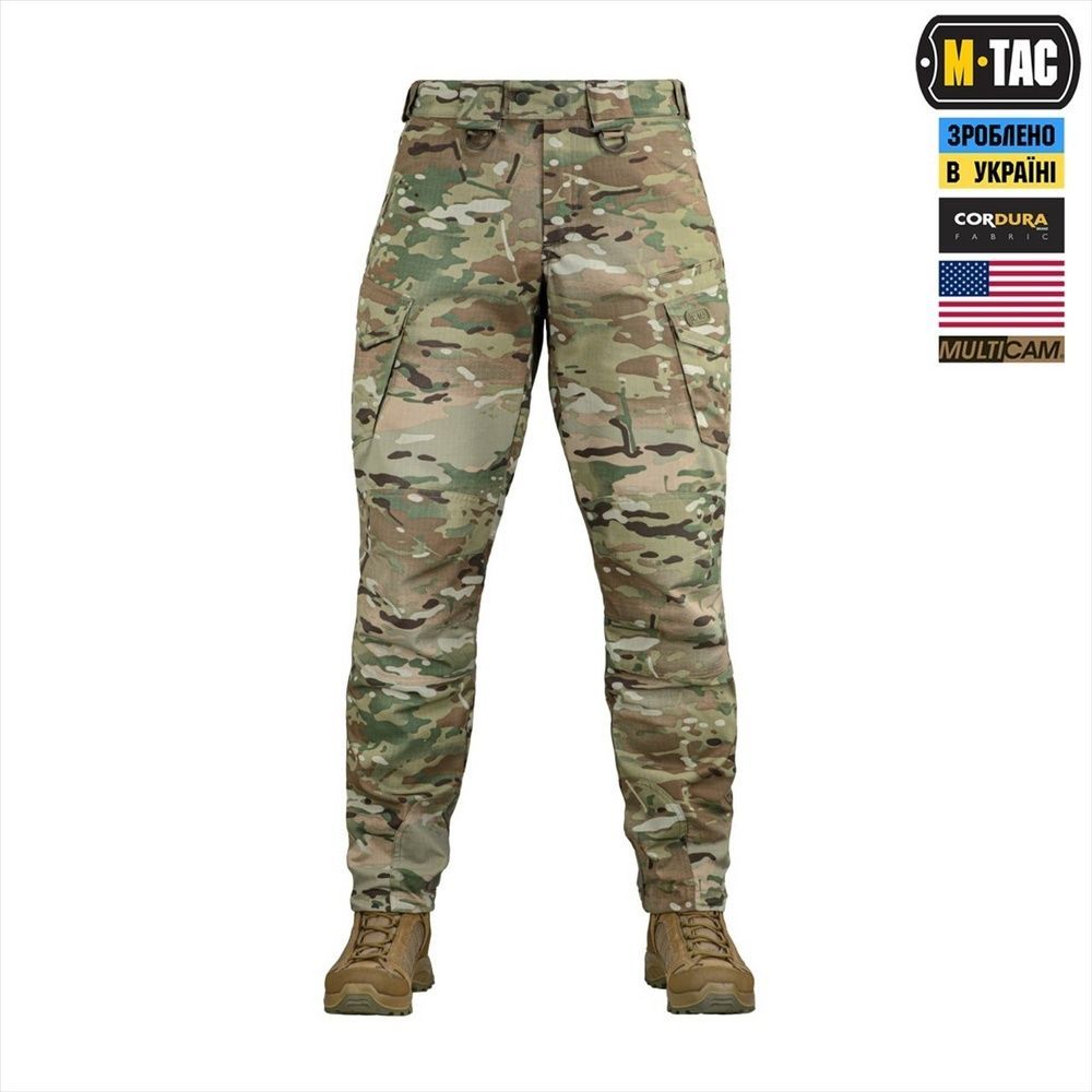 Штани M-Tac Aggressor Elite NYCO Extreme Зелені (Multicam) (30/32) 237052 фото