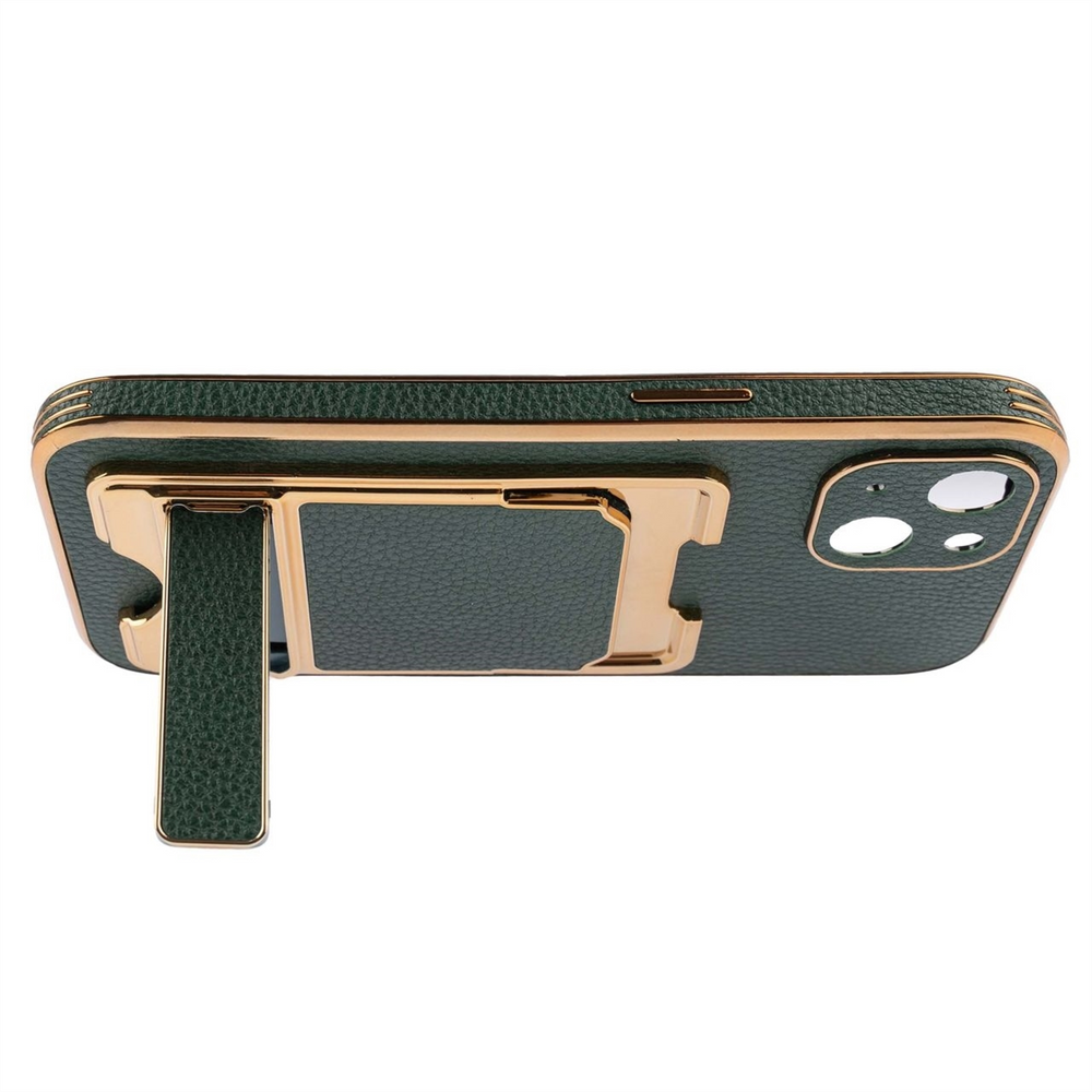 Чохол накладка для iPhone 13 Gold Seria Зелена (Green) 96240 фото
