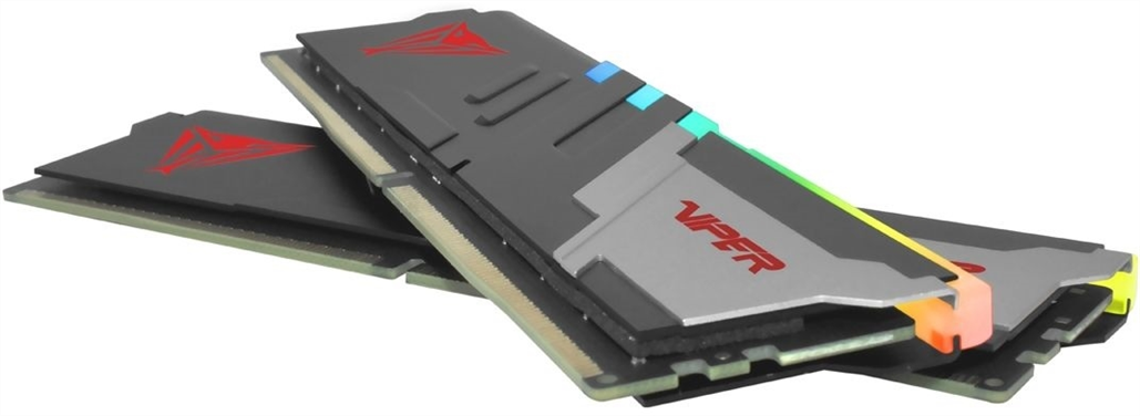 Модуль пам'яті DDR5 2x16GB/7200 Patriot Viper Venom RGB (PVVR532G720C34K) Чорний (Black) 208411 фото
