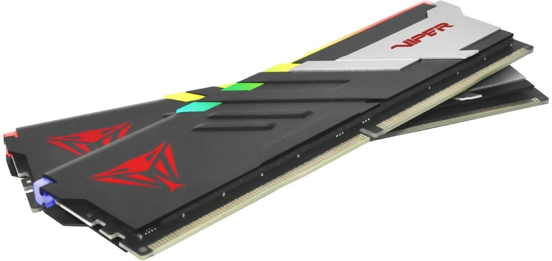 Модуль пам'яті DDR5 2x16GB/7200 Patriot Viper Venom RGB (PVVR532G720C34K) Чорний (Black) 208411 фото