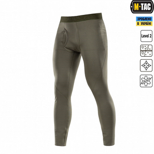 Термоштани M-Tac фліс Delta Level 2 Зелені (Army Olive) (3XL) 234086 фото
