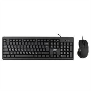 Клавіатура 2E MK401 USB + миша Чорна (Black) 113102 фото
