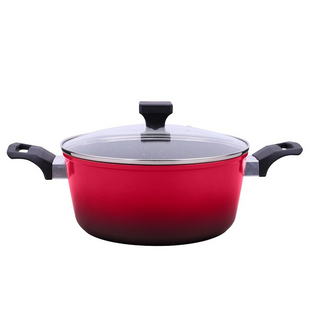 Каструля Pepper Viva PR-2306-18 18см Червона (Red) 156708 фото