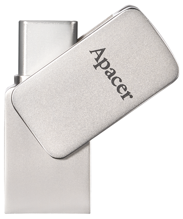 USB Флеш 128Gb Apacer AH181 Type-C Mobile USB 3.2 Срібна (Silver) 211673 фото