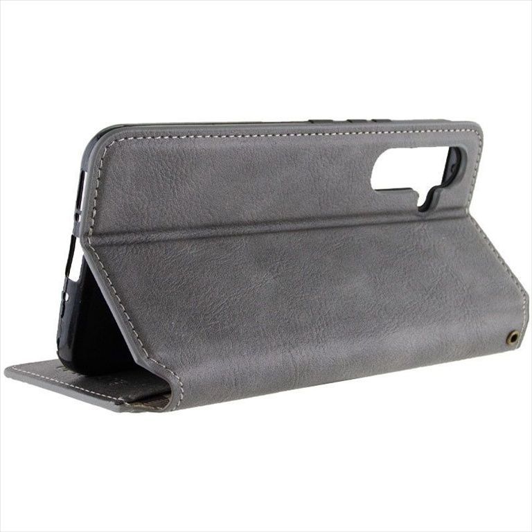 Чохол кейс для Samsung A16 4G/5G GETMAN Cubic (PU) Сірий (Gray) 205582 фото
