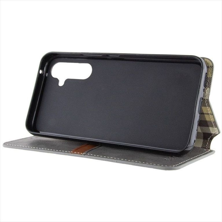 Чохол кейс для Samsung A16 4G/5G GETMAN Cubic (PU) Сірий (Gray) 205582 фото