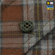 Сорочка M-Tac Lumberjack Cotton Shirt Коричнева Сіра (Brown Grey) (XL/R) 233234 фото 3