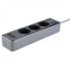 Мережевий подовжувач Borofone BAC8 (USB-C+3 USB) 2м Чорний (Black) 133873 фото 2