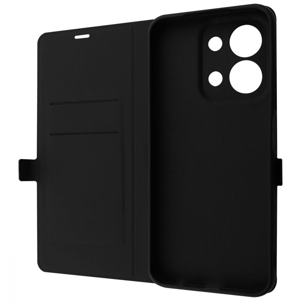 Чохол кейс для Xiaomi Redmi 15C 4G (European) WAVE Flap Case Чорний (Black) 180242 фото