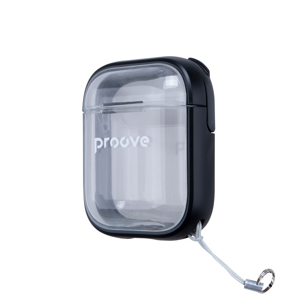 Чохол для навушників AirPods 1/2 Proove Safe Box Case Чорний (Black) 143501 фото