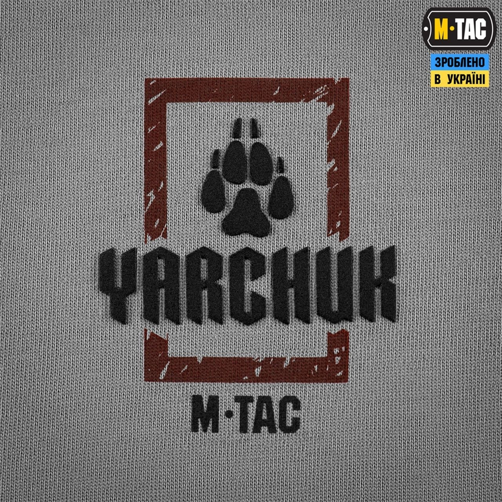 Футболка M-Tac Yarchuk Cotton Hard Oversize Сіра (Light Grey) (M) 235158 фото