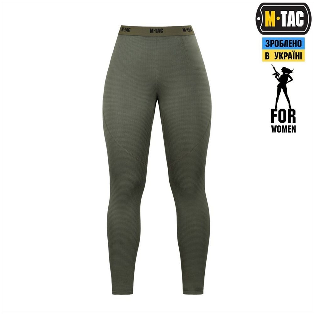 Термоштани M-Tac фліс Delta Level 2 Lady Зелені (Army Olive) (2XS) 234125 фото
