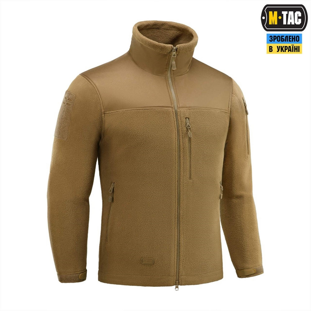 Куртка M-Tac Alpha Microfleece Gen.II Коричнева (Coyote Brown) (XS) 229507 фото