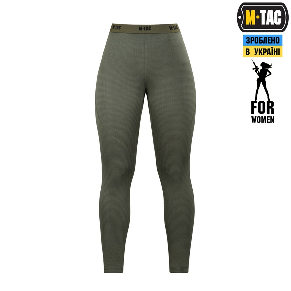 Термоштани M-Tac фліс Delta Level 2 Lady Зелені (Army Olive) (2XS) 234125 фото