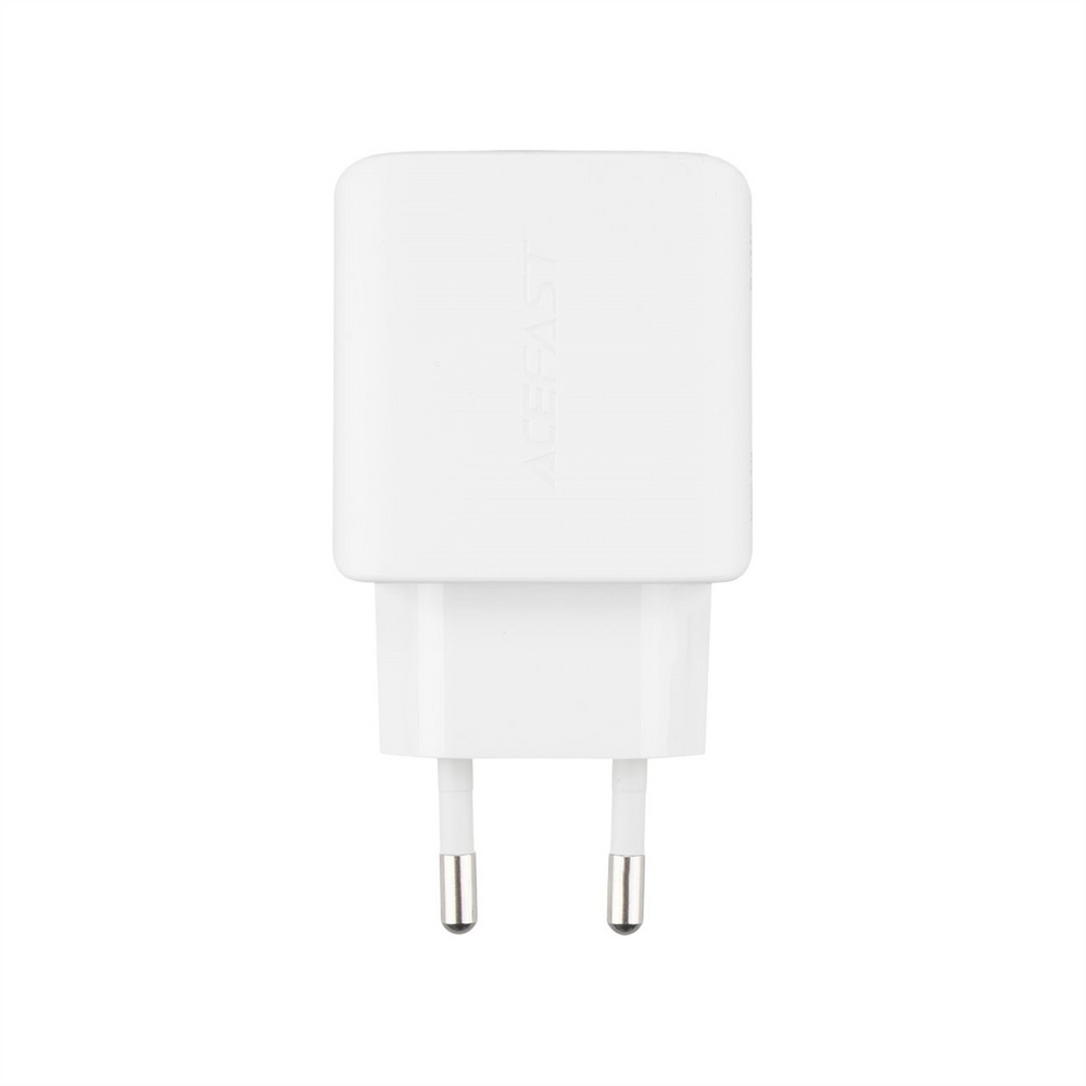 Зарядний пристрій Acefast A33 (2 USB) QC3.0 18W Білий (White) 138507 фото