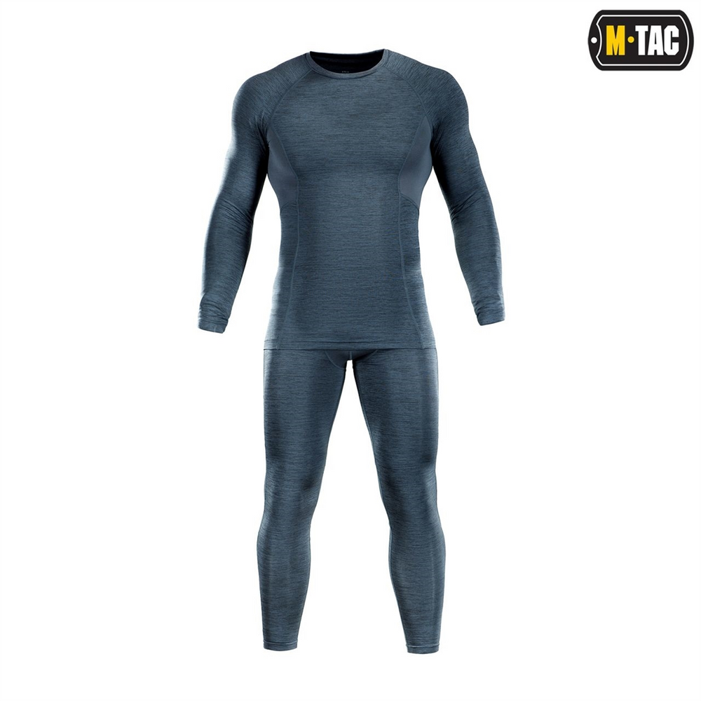 Термобілизна M-Tac Active Level I Dark Сіра (Grey Melange) (XL) 233666 фото