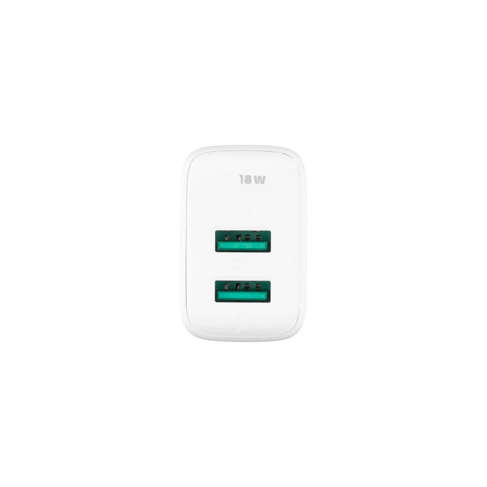 Зарядний пристрій Acefast A33 (2 USB) QC3.0 18W Білий (White) 138507 фото