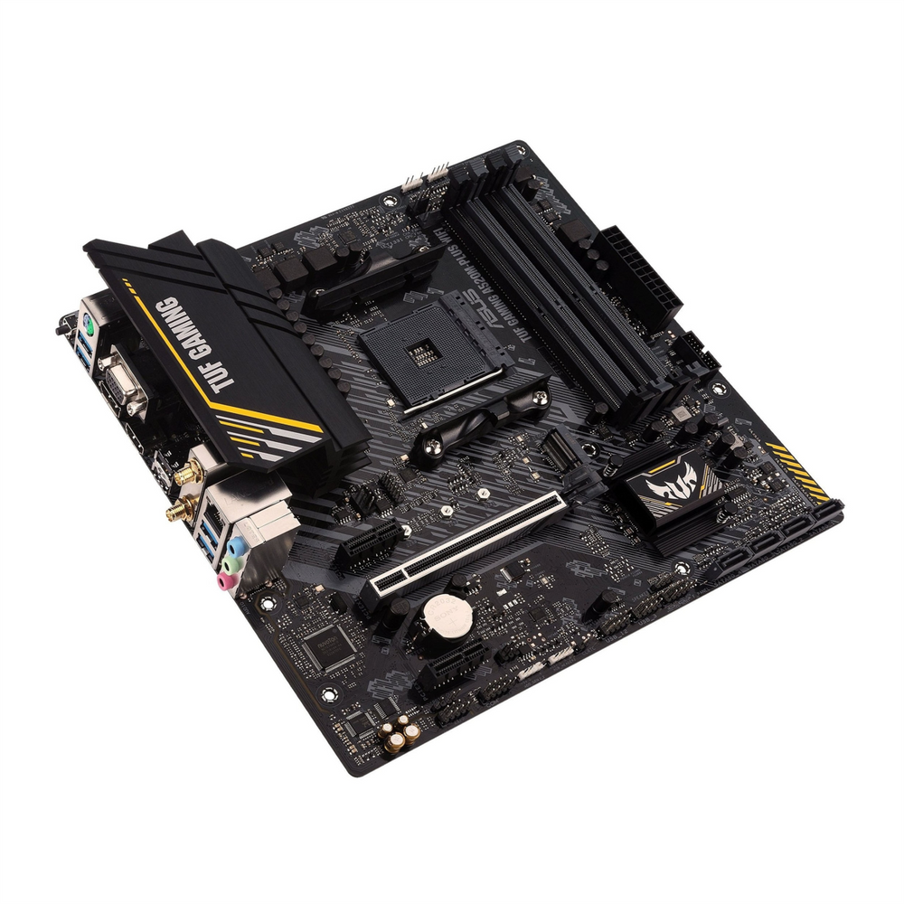 Материнська плата Asus TUF Gaming A520M-Plus WiFi Чорна (Black) 209840 фото