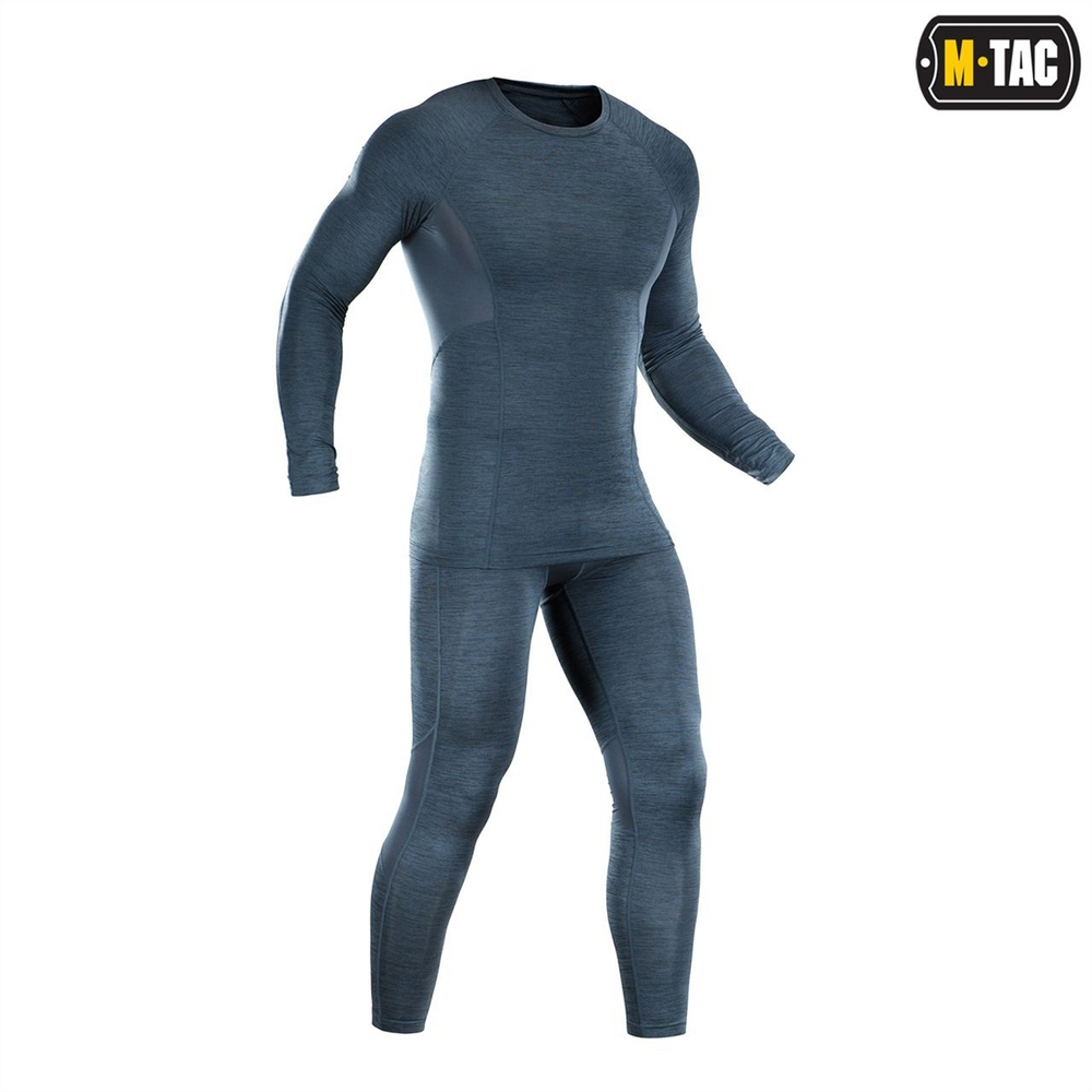 Термобілизна M-Tac Active Level I Dark Сіра (Grey Melange) (XL) 233666 фото