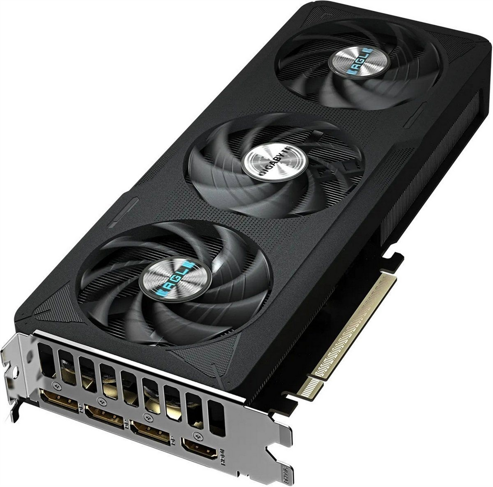 Відеокарта Gigabyte GeForce RTX 5060 8GB Eagle Max OC Чорна (Black) 208220 фото