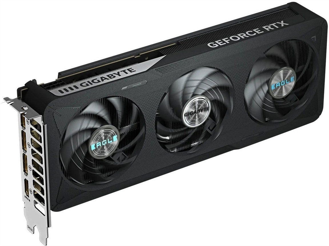 Відеокарта Gigabyte GeForce RTX 5060 8GB Eagle Max OC Чорна (Black) 208220 фото