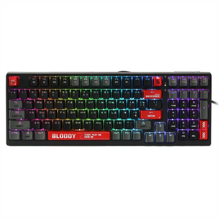 Клавіатура A4Tech S98 Bloody Red Чорна (Black) 165706 фото