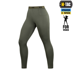 Термоштани M-Tac фліс Delta Level 2 Lady Зелені (Army Olive) (2XS) 234125 фото