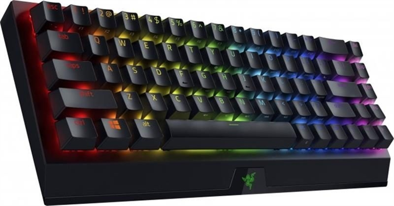 Клавіатура бездротова Razer BlackWidow V3 Mini Hyperspeed Green Switch Black Чорна (Black) 245680 фото