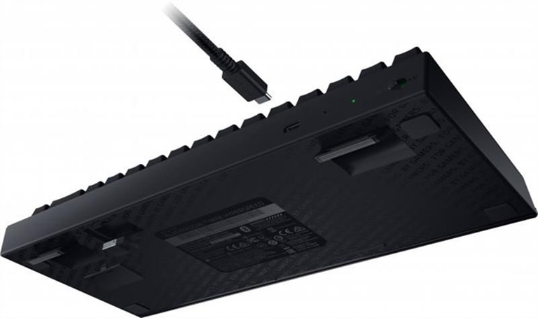 Клавіатура бездротова Razer BlackWidow V3 Mini Hyperspeed Green Switch Black Чорна (Black) 245680 фото