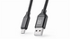 USB кабель REAL-EL Premium Fabric USB - micro USB (EL123500048) 2м Чорний (Black) 169731 фото 2
