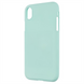 Чохол накладка для iPhone XR Goospery SF Jelli Бірюзова (Mint) 84743 фото 5