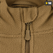 Куртка флісова M-Tac Windblock Division Gen.II Коричнева (Coyote Brown) (XL) 230521 фото 7