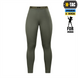 Термоштани M-Tac фліс Delta Level 2 Lady Зелені (Army Olive) (2XS) 234125 фото 2