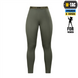 Термоштани M-Tac фліс Delta Level 2 Lady Зелені (Army Olive) (2XS) 234125 фото 3