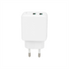Зарядний пристрій Acefast A33 (2 USB) QC3.0 18W Білий (White) 138507 фото 1