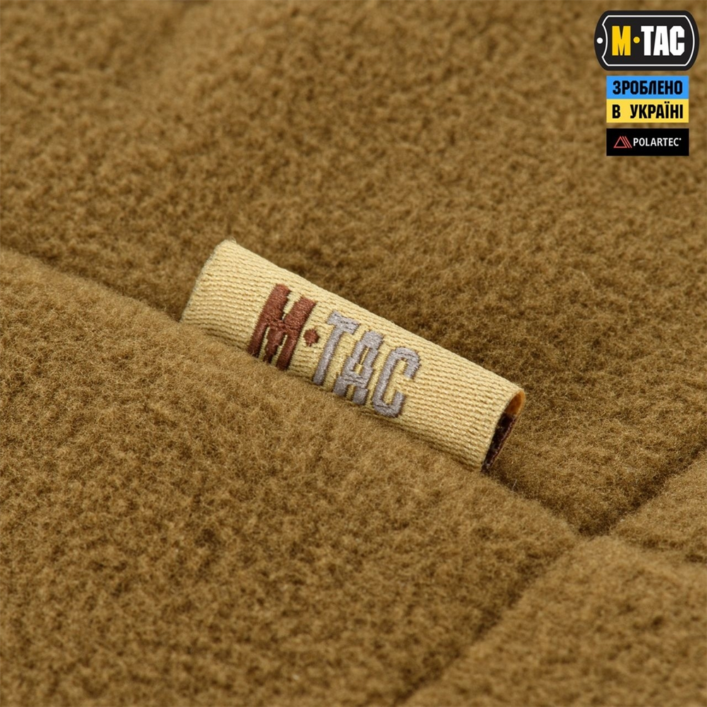 Куртка M-Tac Combat Fleece Polartec Jacket Коричнева (Coyote Brown) (XS/R) 229671 фото