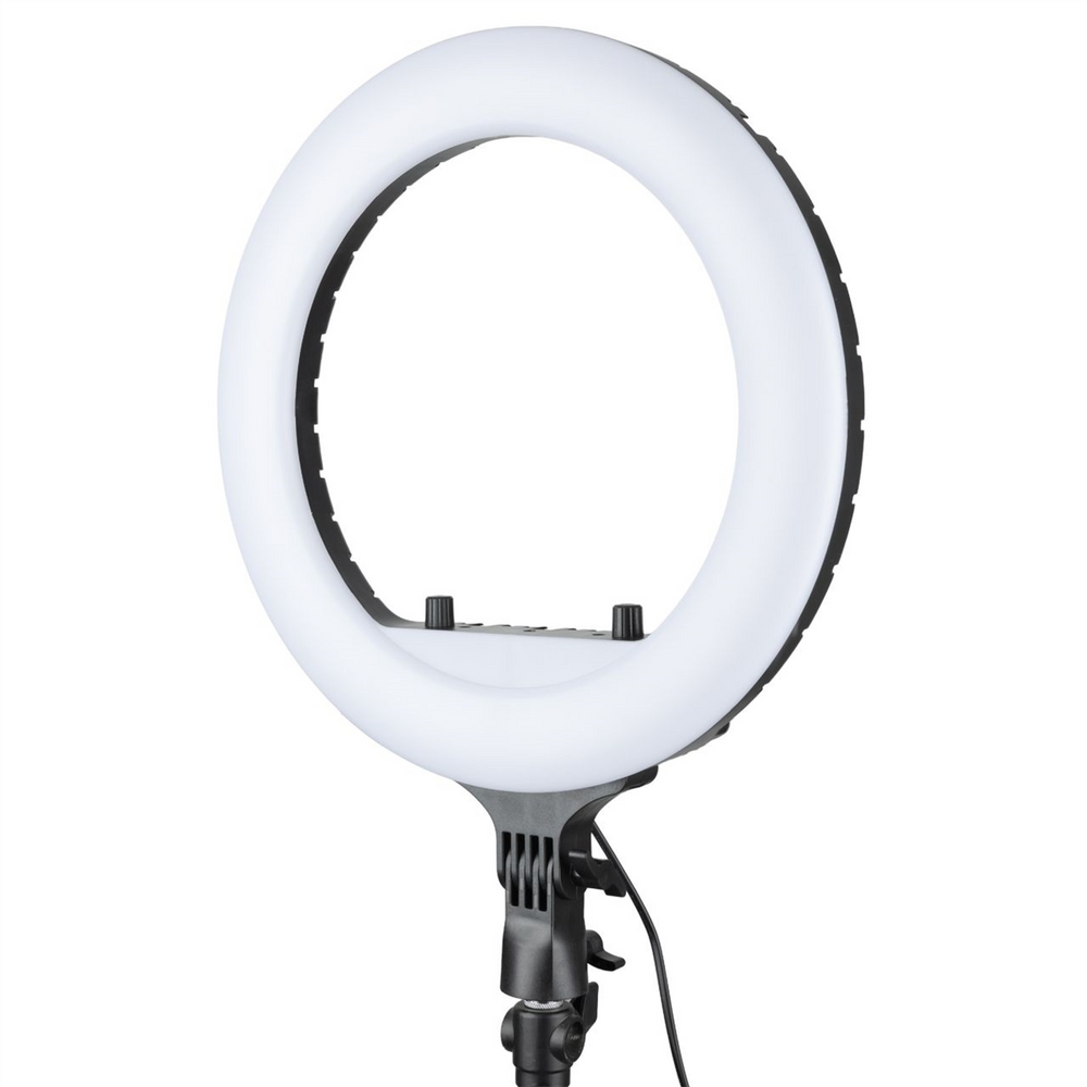 Кільцева світлодіодна лампа RGB LED RL-14 Чорна (Black) 133834 фото