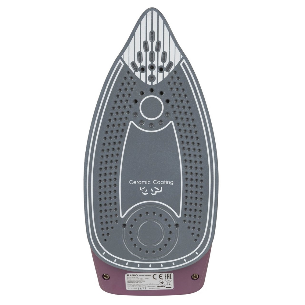 Праска Magio МG-549 Біла Фіолетова (White Purple) 114377 фото
