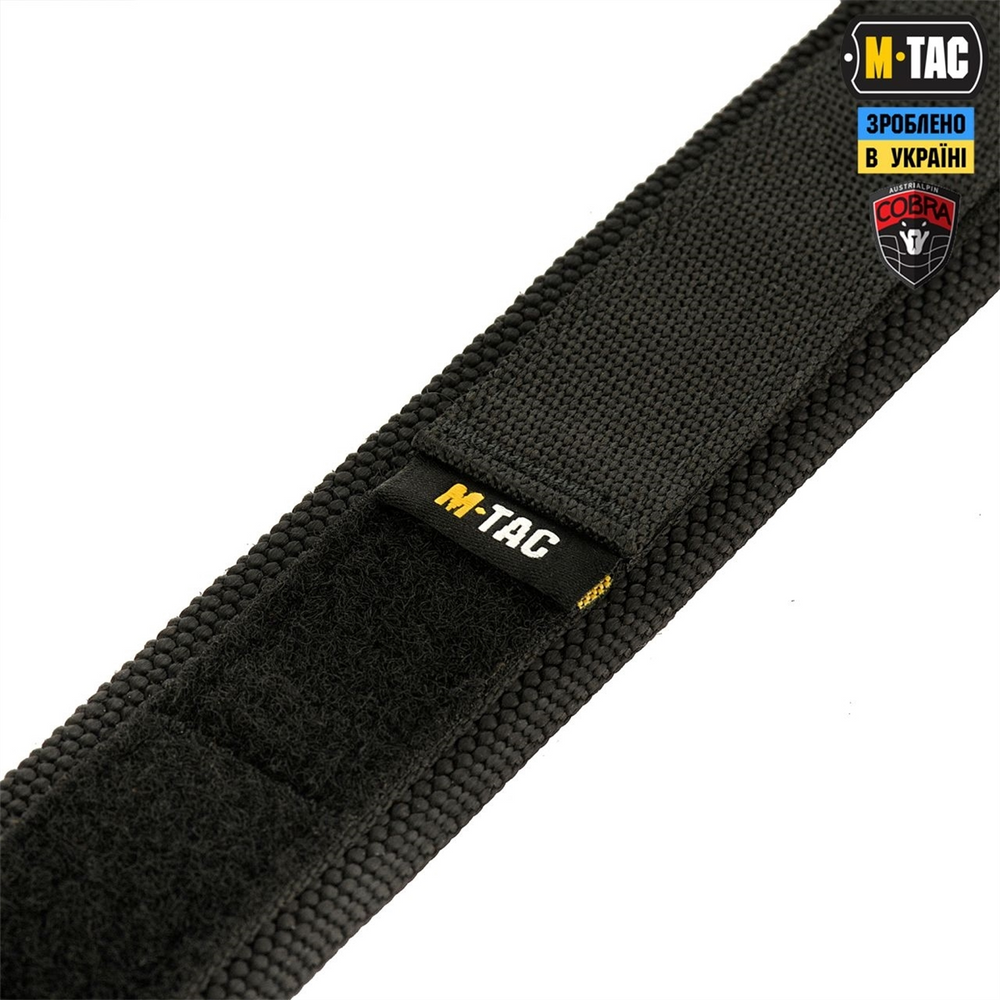 Ремінь M-Tac Cobra Buckle Tactical Belt Gen.II Чорний (Black) (XL/2XL) 223833 фото