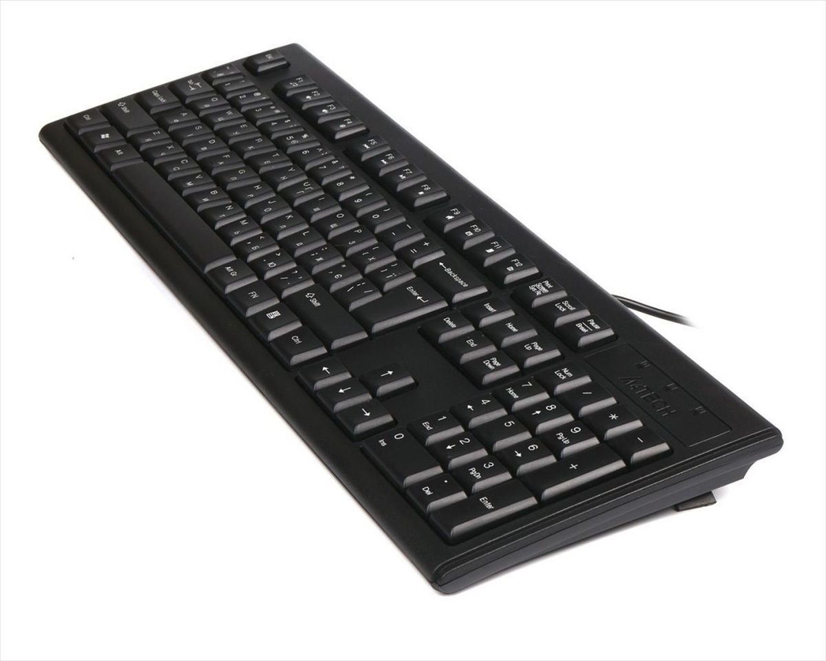 Клавіатура A4Tech KRS-83 Чорна (Black) 165501 фото
