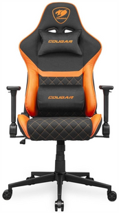 Крісло ігрове Cougar Armor One V2 F Чорне (Black) 165038 фото