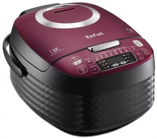 Мультиварка Tefal RK740532 Чорна Червона (Black Red) 140626 фото